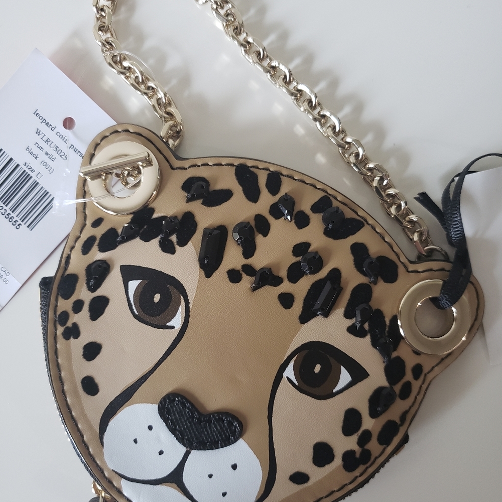 ❗SOLD❗Kate Spade | Run Wild Leopard Coin Purse - Picture 7 of 12